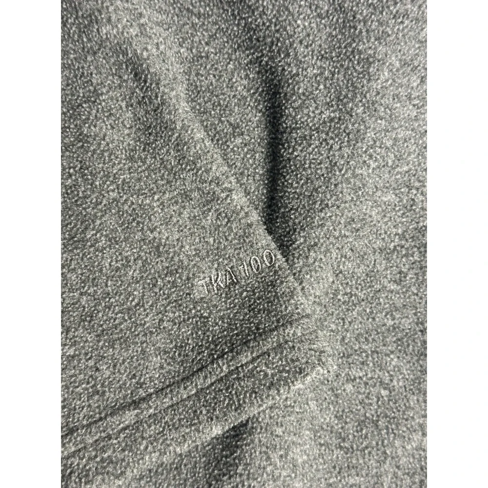 VINTAGE The North Face Quarter Zip Fleece Pullover Men's XXL Gray Outdoor Jacket